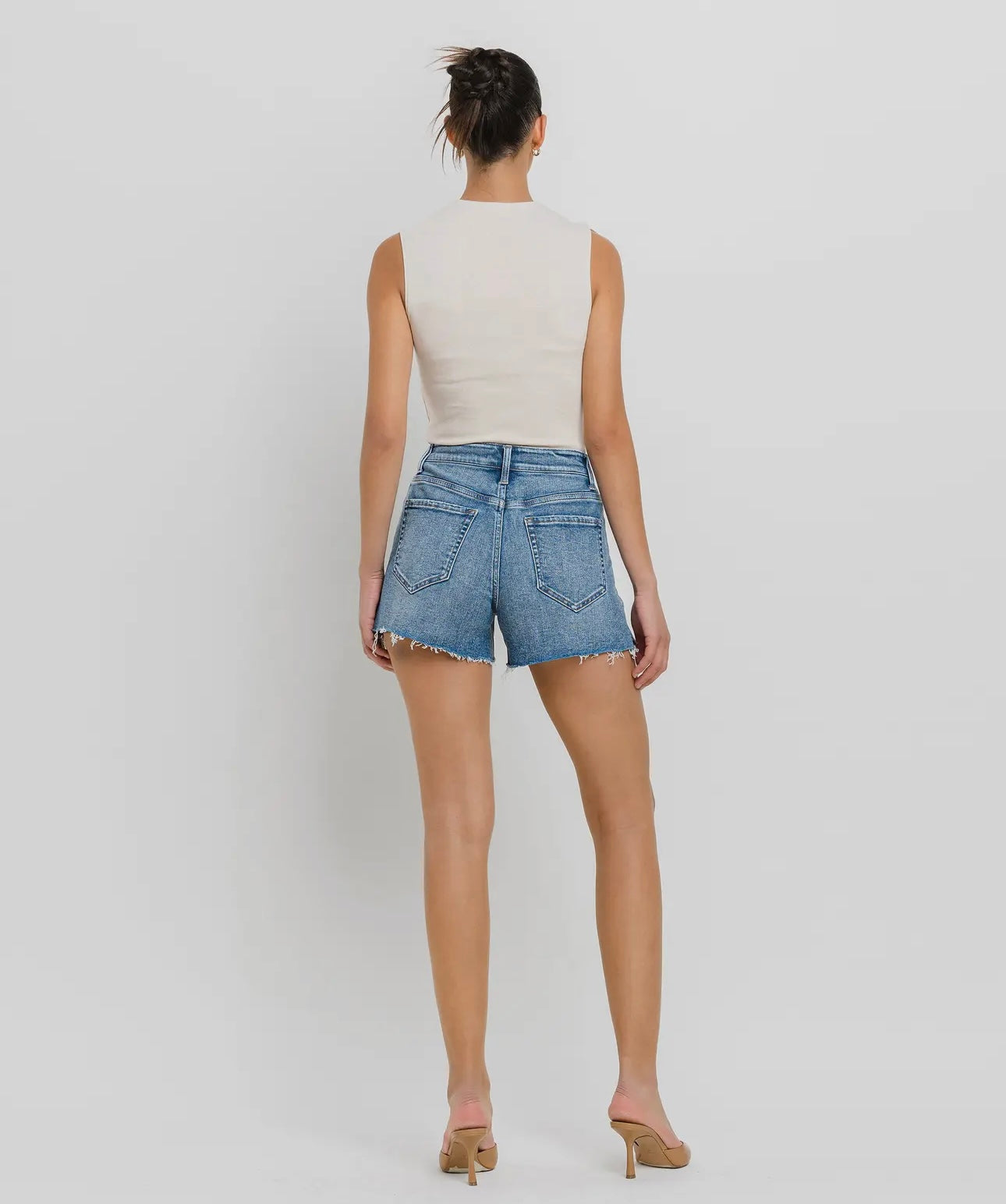 REBECCA SIDE SLIT SHORTS